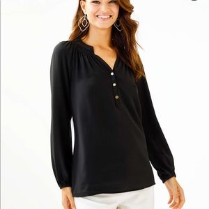 Elsa Lily Pulitzer Silk Shirt